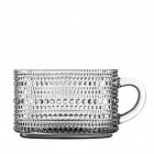 ARDESTO Чашка Verbena, 10.5см, скло, сірий ARDESTO Чашка Verbena, 10.5см, скло, сірий