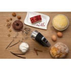 Gorenje Міксер ручний 500Вт, насадки-4 вінчика, турборежим, чорний