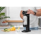 ARDESTO Сифон для газування води G7, підключення балону- різьба, пляшка-1л, чорний