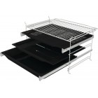 Gorenje Духова шафа електрична, 77л, A+, пара, дисплей, 300 °C, Wi-Fi, чорний