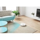 Sencor Робот-пилосос, 400Вт, h=9,8см, вологе прибирання, конт пил -0,45л, вода -0,24л, НЕРА, білий