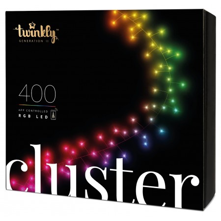 Twinkly Smart LED Гірлянда Twinkly Cluster RGB, 400, Gen II,