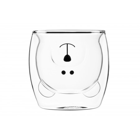 ARDESTO Набір чашок Animals з подвійними стінками 250 мл, 2 