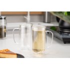 ARDESTO Набір чашок з ручками з подвійними стінками, 400 мл, 2 од., боросилікатне скло ARDESTO Набір чашок з ручками з подвійними стінками, 400 мл, 2 од., боросилікатне скло