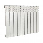 AAA Радіатор біметалевий 500/80 10 секцій 556х76х78мм бокове підкл. 1800 Вт білий
