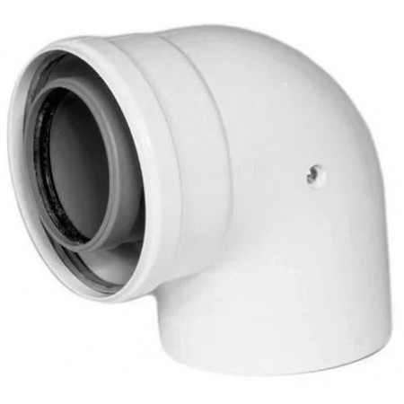 Ariston Коаксиальный відвід  (для конденс. котлів) на 90°, д
