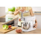 Sencor Кухонна машина 1000Вт, чаша-метал, корпус-пластик, насадок-15, білий