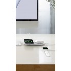 Belkin Зарядний пристрій бездротовий 2в1 15Вт Pad Qi2, білий Belkin Зарядний пристрій бездротовий 2в1 15Вт Pad Qi2, білий