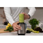 Блендер для смузі Ardesto SBG-F350, 350Вт,2в1, пляшка -600мл, пляшка -300 мл, кавомолка , чорно-сріблястий Блендер для смузі Ardesto SBG-F350, 350Вт,2в1, пляшка -600мл, пляшка -300 мл, кавомолка , чорно-сріблястий