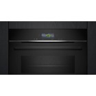 Siemens Духова шафа електрична компактна, 45л, A, дисплей, конвекція, ф-ція мікрохвиль, чорний Siemens Духова шафа електрична компактна, 45л, A, дисплей, конвекція, ф-ція мікрохвиль, чорний