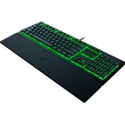 Razer Клавіатура мембранна Ornata V3 X 104key, USB-A, EN/UK, RGB, чорний