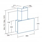 Cata & Can Витяжка похила Roca, 80см, 1400м.куб/год, Greco 80 wh, білий Cata & Can Витяжка похила Roca, 80см, 1400м.куб/год, Greco 80 wh, білий