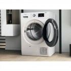 Whirlpool Сушильна машина тепловий насос, 9кг, A++, 65см, дисплей, люк чорний, білий