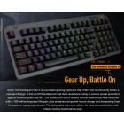 ASUS Клавіатура механічна TUF Gaming K3 Gen II, 97key, Optical-Mechanical RGB Switch, USB-A, EN/UK, чорний ASUS Клавіатура механічна TUF Gaming K3 Gen II, 97key, Optical-Mechanical RGB Switch, USB-A, EN/UK, чорний