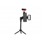 2E Мікрофон з триподом для мобільних пристроїв 2Е MM011 Vlog KIT, 3.5mm 2E Мікрофон з триподом для мобільних пристроїв 2Е MM011 Vlog KIT, 3.5mm