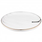 ARDESTO Тарілка десертна Marmo, 19 см, біла, кераміка ARDESTO Тарілка десертна Marmo, 19 см, біла, кераміка