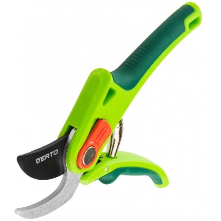 Verto Секатор площинний, тримач прогумований, антиковзкий, d
