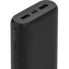 Belkin Акумулятор портативний літій-іонний Power Bank 20000мА·год, 20Вт, 2хUSB-A/USB-C, чорний