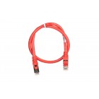 2E Cat 6, S-FTP екран. фольга з обплетенням, RJ45, 4Х2 27AWG, 7/0.14 Cu, 0.50 m, PVC, Red 2E Cat 6, S-FTP екран. фольга з обплетенням, RJ45, 4Х2 27AWG, 7/0.14 Cu, 0.50 m, PVC, Red