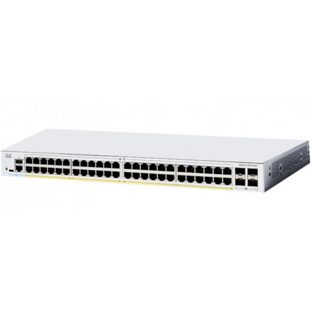 Cisco Комутатор Catalyst 1200 48хGE, PoE, 4x10G SFP+