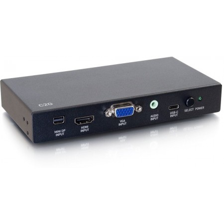 C2G Перемикач C2G HDMI на USB-C HDMI Mini DP VGA