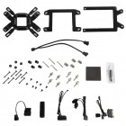 SilverStone Система рідинного оxолодження Icegem 240P-ARGB LGA2066, 2011, 1366, 115x, 1366, TRX4TR4, AM4, AM3, AM3+, AM2, AM2+, FM1, FM2 TDP280W, чорний SilverStone Система рідинного оxолодження Icegem 240P-ARGB LGA2066, 2011, 1366, 115x, 1366, TRX4TR4, AM4, AM3, AM3+, AM2, AM2+, FM1, FM2 TDP280W, чорний