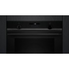 Духова шафа Siemens електрична, 76л, A, дисплей, конвекція, телескопічні направляючі, чорний