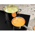 Electrolux Варильна поверхня індукційна, 78см, розширена зона, Hob2Hood, чорний