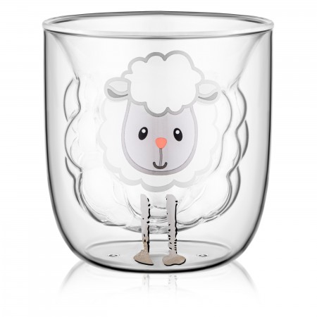 ARDESTO Набір чашок з подвійними стінками 300мл, 2шт, бороси