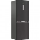 Холодильник Whirlpool з нижн. мороз., 186.5x60х66.3, холод.відд.-210л, мороз.відд.-104л, 2дв., А++, NF, дисплей, інв., зона нульова, сірий