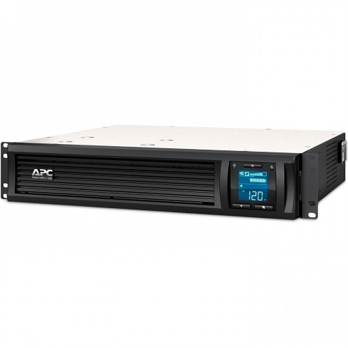 APC Джерело безперебійного живлення Smart-UPS C 1000VA/600W, RM 2U, LCD, USB, SmartConnect, 4xC13