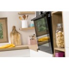 Gorenje Духова шафа електрична, 77л, A+, TouchFree, пара, дисплей, Wi-Fi керування, піроліз, готув. на різн рівнях, нерж