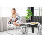 ARDESTO Плед Flannel, 160х200 см, 100% поліестер, бульдоги ARDESTO Плед Flannel, 160х200 см, 100% поліестер, бульдоги