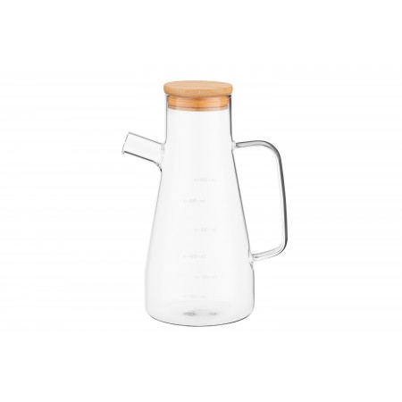 ARDESTO Пляшка для олії та оцту Midori, 650 мл, боросилікатн