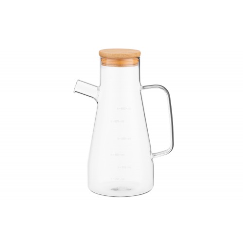 ARDESTO Пляшка для олії та оцту Midori, 650 мл, боросилікатне скло