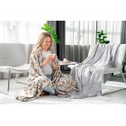 ARDESTO Плед Flannel, 160х200см, коргі, 100% поліестер