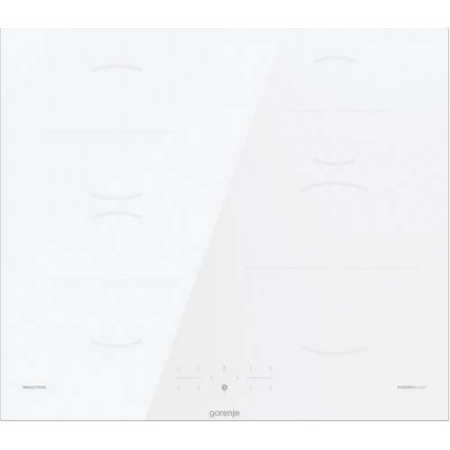 Gorenje Варильна поверхня індукційна, 60см, PowerBoost, AutoDetect, білий