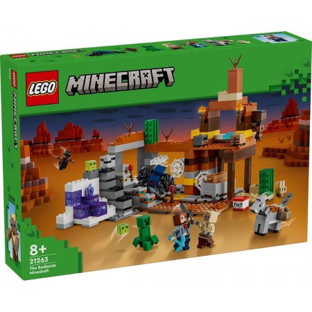 LEGO Конструктор Minecraft Покинута шахта у безплідних земля