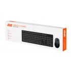 2E Комплект клавіатура та миша MK420, WL, EN/UKR, чорний 2E Комплект клавіатура та миша MK420, WL, EN/UKR, чорний