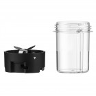 Блендер для смузі Ardesto SBG-F350, 350Вт,2в1, пляшка -600мл, пляшка -300 мл, кавомолка , чорно-сріблястий Блендер для смузі Ardesto SBG-F350, 350Вт,2в1, пляшка -600мл, пляшка -300 мл, кавомолка , чорно-сріблястий