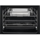 Electrolux Духова шафа електрична, 70л, А++, пара, дисплей, конвекція, ф-ція пароварки, телескопічні напрямні, чорний+нерж