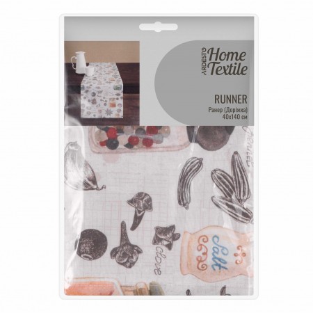 ARDESTO Ранер Spice 40х140см, 90% поліестер, 10% бавовна