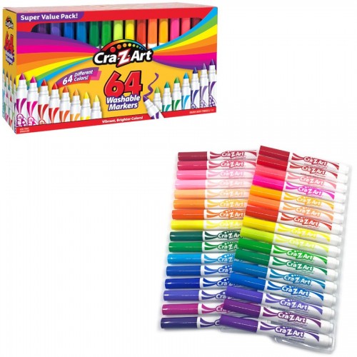 Cra-Z-Art Маркери легкозмивні 64шт
