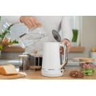 Електрочайник Ardesto 1.7л, Otter, пластик, білий матовий