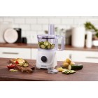 Gorenje Кухонна машина 800Вт, чаша-пластик, корпус-метал/пластик, насадок-6, білий