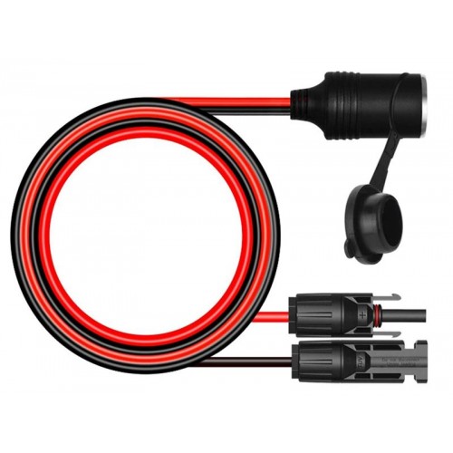 2E Адаптер для сонячних панелей MC4 - Автомобільний прикурювач розетка 0,5 м 2E Адаптер для сонячних панелей MC4 - Автомобільний прикурювач розетка 0,5 м