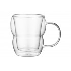 ARDESTO Чашка з ручкою, 350 мл, боросилікатне скло ARDESTO Чашка з ручкою, 350 мл, боросилікатне скло