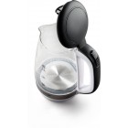 Gorenje Електрочайник 1.7л, 2,200 Вт, strix контроль, скло, білий