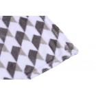 Плед Ardesto Flannel, 200х220см, 100% поліестер, геометрія