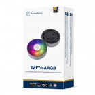 SilverStone Комплект вентиляторів для системи рідинного оxолодження IceMyst IMF70-ARGB, 70мм, 2800rpm, 4pin, 28.2dBa, чорний SilverStone Комплект вентиляторів для системи рідинного оxолодження IceMyst IMF70-ARGB, 70мм, 2800rpm, 4pin, 28.2dBa, чорний